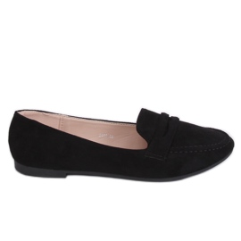Sorte kvinders loafers 3900 Sort