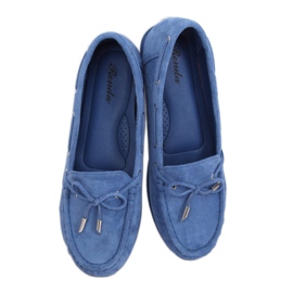 Blå kvinders loafers RQ-1 Blue