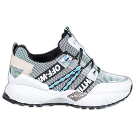 Bona Love Mesh Sneakers hvid sort