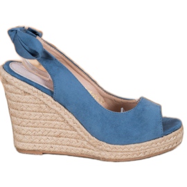 Goodin Bundet Espadrilles sandaler blå