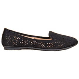 Clowse Black Openwork Lords sort