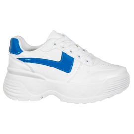 Kylie Sneakers på platformen hvid