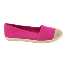 Wishot 32-130 ballerinas espadrilles lyserød