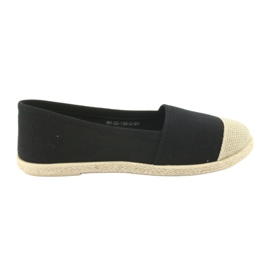 Wishot 32-130 ballerinas espadrilles sort
