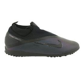 Nike React Phantom Vsn 2 Pro Df Tf M CD4174-010 fodboldsko sort