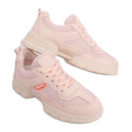 Lyserøde C051 Rosa sportssko