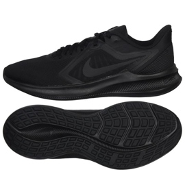 Nike Downshifter 10 M CI9981 002 sko sort