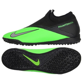 Nike Phantom Vsn 2 Academy Df Tf M CD4172 306 fodboldsko flerfarvet sort