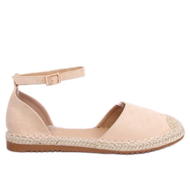 Beige espadriller til kvinder YSD810 Beige