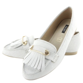 Vintage loafers hvid 3052 White II Quality
