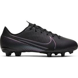Nike Mercurial Vapor 13 Academy FG / MG Jr AT8123 010 fodboldsko grå sort
