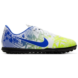Nike Mercurial Vapor 13 Club Njr Tf Jr CV9353 104 fodboldsko hvid flerfarvet