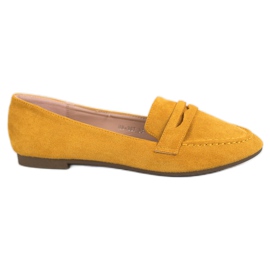 Anesia Paris Stilfulde ballerinaer gul