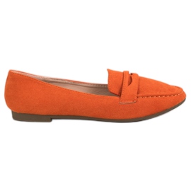 Anesia Paris Stilfulde ballerinaer orange