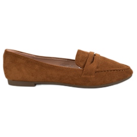 Anesia Paris Stilfulde ballerinaer brun