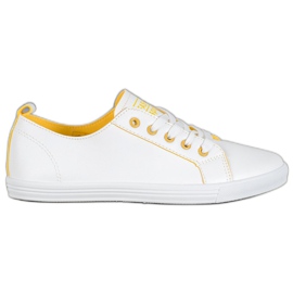 Ideal Shoes Mode sportssko hvid