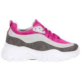 SHELOVET Farverige sneakers flerfarvet