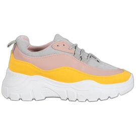 SHELOVET Farverige sneakers flerfarvet