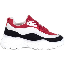 SHELOVET Farverige sneakers flerfarvet
