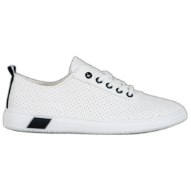Bestelle Eco læder sneakers hvid