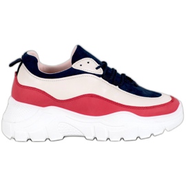 SHELOVET Farverige sneakers flerfarvet