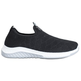 Diamantique Slip-on sportssko sort