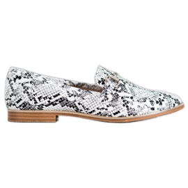 Seastar Stilfulde Snake Print Loafers flerfarvet