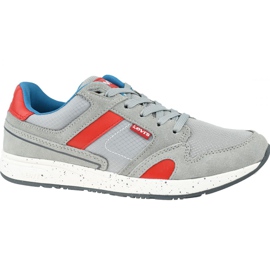 Levi's Sutter M 229803-958-54 sko rød flerfarvet grå