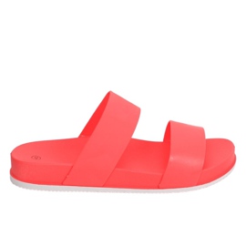 Coral CK66P Coral hjemmesko med gummistriber flerfarvet