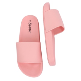 Pink kvinders pink hjemmesko CK78P Pink lyserød