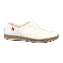Sneakers espadrilles Big star FF276043 hvid