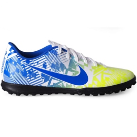 Nike Mercurial Vapor 13 Club Njr Tf M AT8000 104 fodboldsko hvid flerfarvet