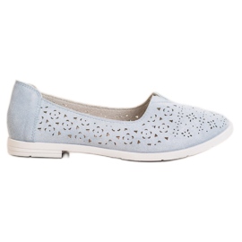 Seastar Slip-on openwork sko blå