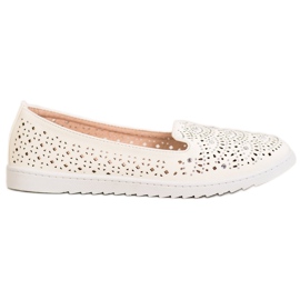 Seastar Openwork Lords With Crystals hvid