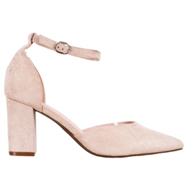 W. Potocki Ruskindpumper i Spitz beige