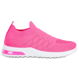 Diamantique Neon Slip-On sko lyserød