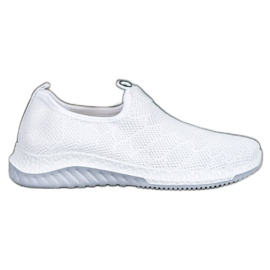 Diamantique Slip-on sportssko hvid