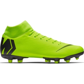 Nike Mercurial Superfly 6 Academy FG / MG M AH7362 701 fodboldsko marine blå grøn