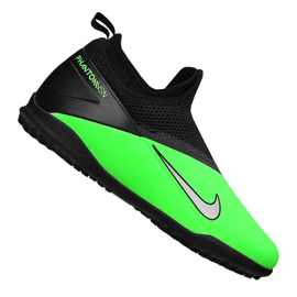 Nike Phantom Vsn 2 Academy Df Tf Jr CD4078-306 fodboldsko flerfarvet grøn