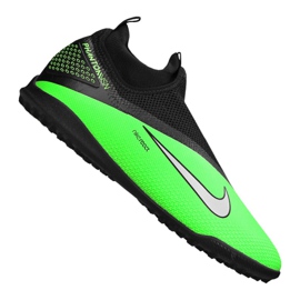 Nike React Phantom Vsn 2 Pro Df Tf M CD4174-036 fodboldsko flerfarvet grøn