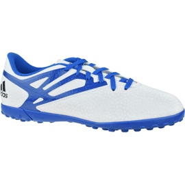 Adidas Messi 15.4 Tf Jr B25452 fodboldstøvler flerfarvet hvid