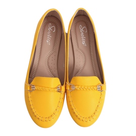 Honey loafers til kvinder A8636 gul