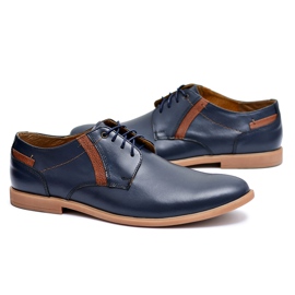 Bednarek Polish Shoes Herre Brogues Bednarek læder Marineblå Millo marine blå