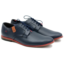 Bednarek Polish Shoes Herre Brogues Bednarek Elegant læder Marineblå Nikolas