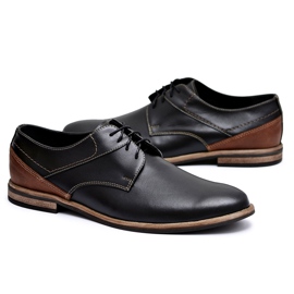 Bednarek Polish Shoes Herre Brogues Bednarek Elegant læder Sort Marcelo