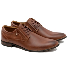 KOMODO Brune læder elegante sko fra Massimiliano