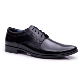 Bednarek Polish Shoes Herre Brogues Bednarek Elegant lakeret læder Sort Gaspare