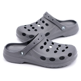 Flameshoes Sandaler med flip flops til mænd, grå
