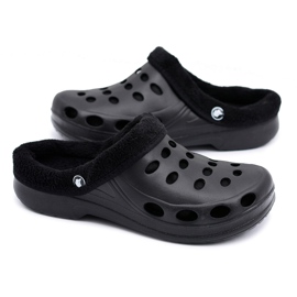 Flameshoes Herretøfler Varme sandaler Sort Kroks Eva