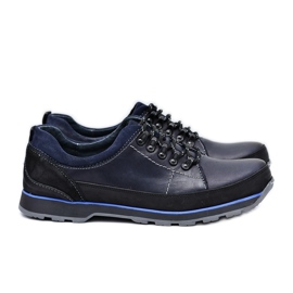 KOMODO Brogues til mænd Navy Blue Outdoor Ivar marine blå